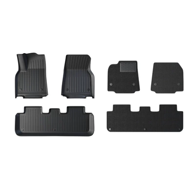 Modelə uyğun ayaqaltı — Floor Mats, Car Interior - renewal-3-black-maternity-and-infant-floor-mats-black-minis-carpet-surface-6-piece-set