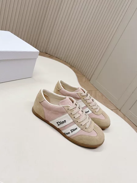 Guangzhou High-Quality 2026 Spring/Summer Retro Color-Block German Training Shoes D Brand Embroidered Letter Sneakers Versatile Casual Sports Shoes