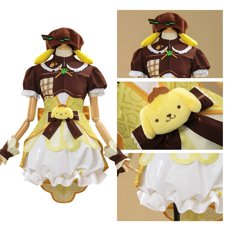 Sanrio, бархатная шляпа, реквизит, аксессуар, косплей, полный комплект