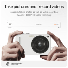 デジタルカメラ デジタルカメラ CCD2K 2.4inch 高解像度スクリーン X5 手ぶれ補正カメラ デュアル手ぶれ補正