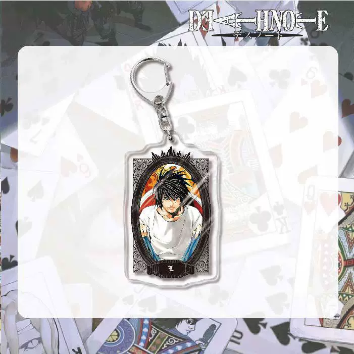 Акриловый брелок Death Note (Death Note) — аниме‑шарм, 24 варианта цвета, 15 г