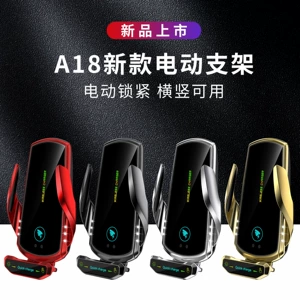 Magic Clip A18 ağıllı 15W simsiz şarjlı telefon tutacağı, havalandırma üçün.