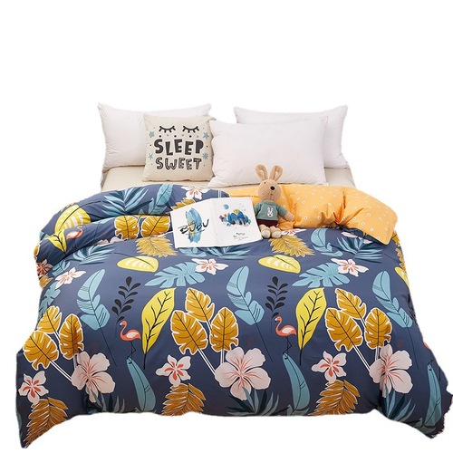 100% pure cotton quilt cover single piece cotton quilt cover student dormitory single and double household cotton single quilt cover bed cover wholesale