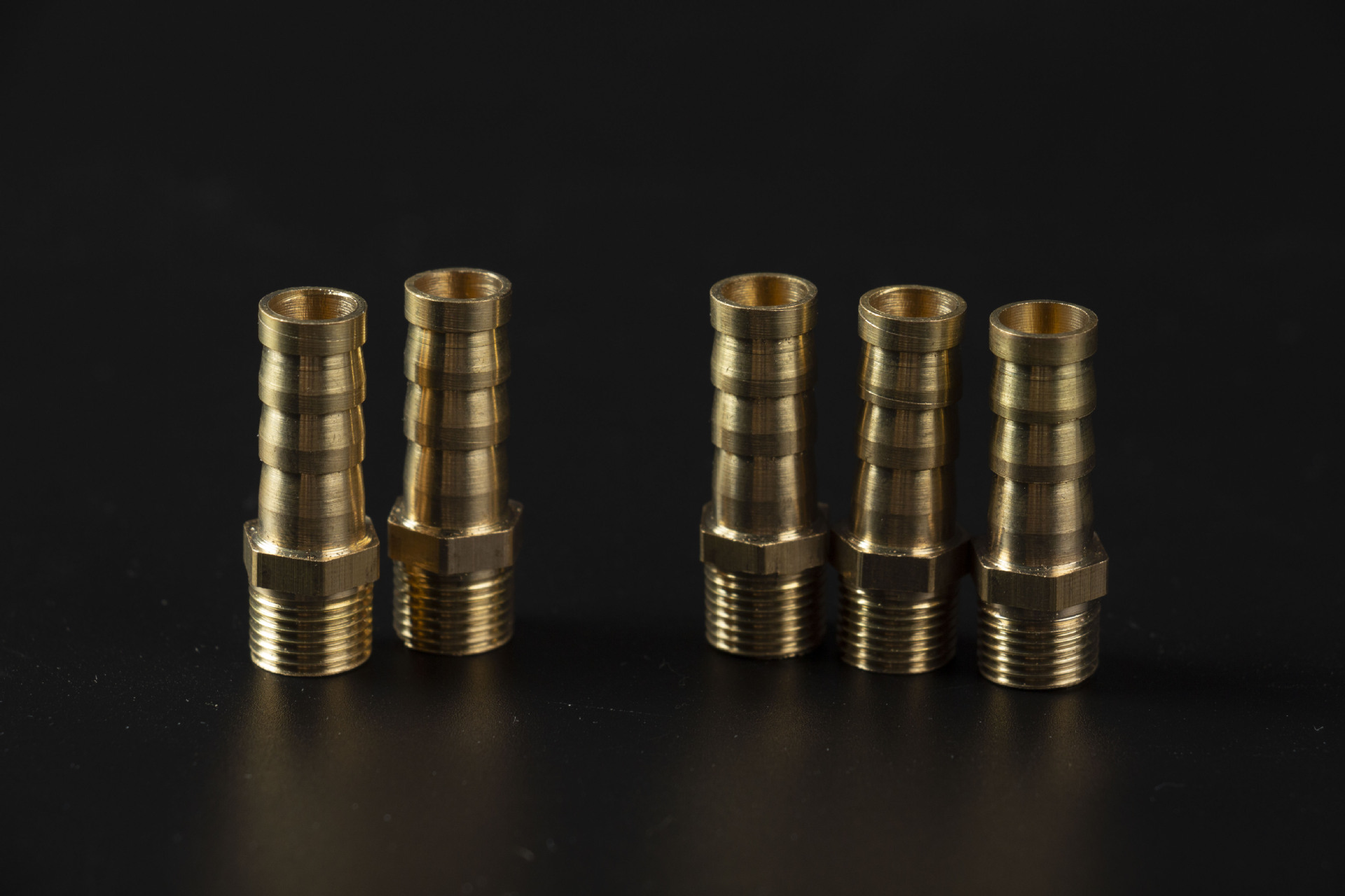 全铜外丝宝塔PC接头 螺纹外丝直通接头 煤气出气管转换接头铜接头