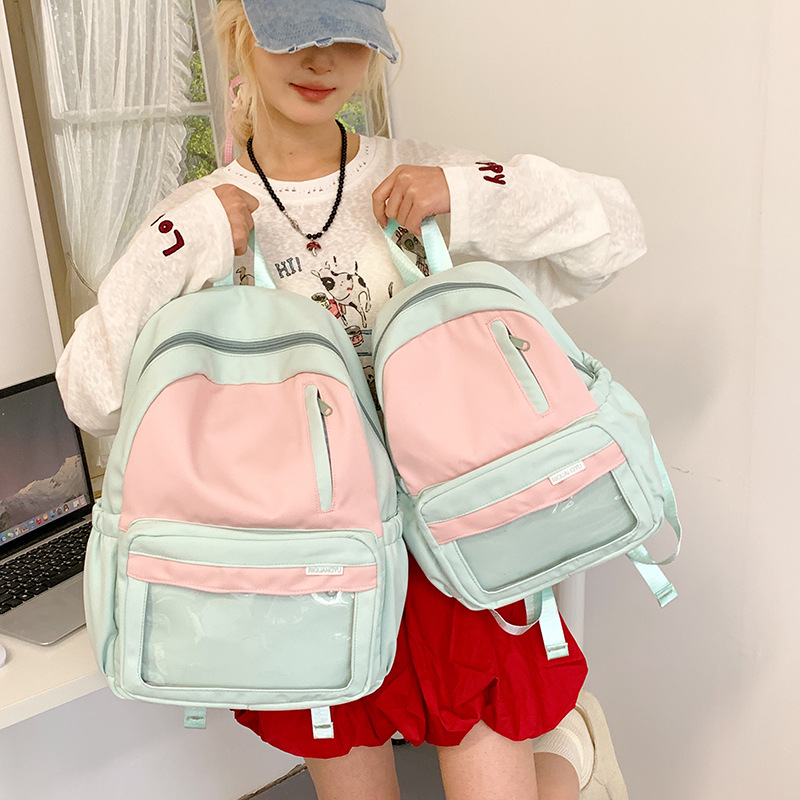 女包二次元少女大容量休闲背包大容量旅行书包女