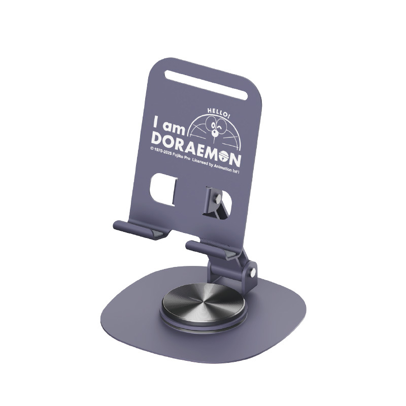クレヨンしんちゃんミニ金属携帯電話スタンドデスクトップ360度回転怠け者折り畳み生放送タブレットスタンド