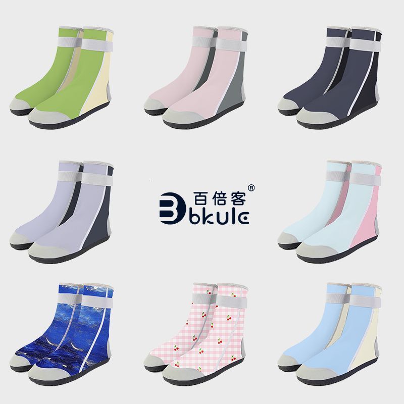 Adult Beach Shoes High-Top Soft-Soled Quick-Drying Non-Slip River-Tracing Shoes for Men and Women Suitable for Swimming and Snorkeling Seaside Wading Equipment