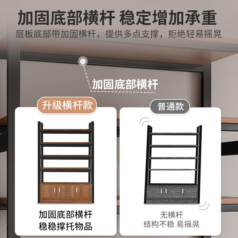 Estante de almacenamiento de agujeros laterales Estante de almacenamiento multicapa de productos de exhibición Gabinete de exhibición de tabaco y vino de supermercado puerta de cinta de estante de isla media
