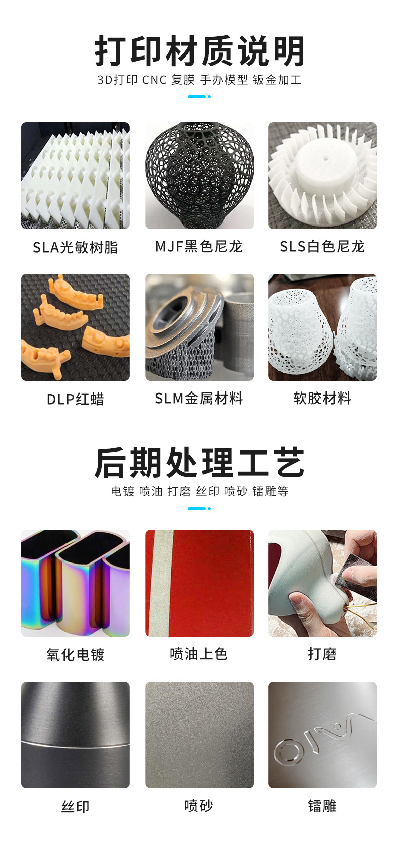 Source Factory 3D Printing Services for Custom Spare Parts and Models, High-Precision Lamination Process, Mold Small-Batch Customization