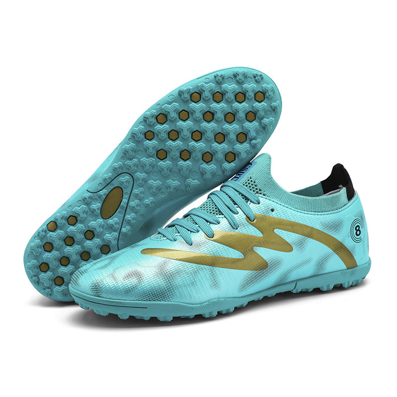 Soccer Shoes Men Kids Studded Training Boots For Artificial Turf_voghion.com