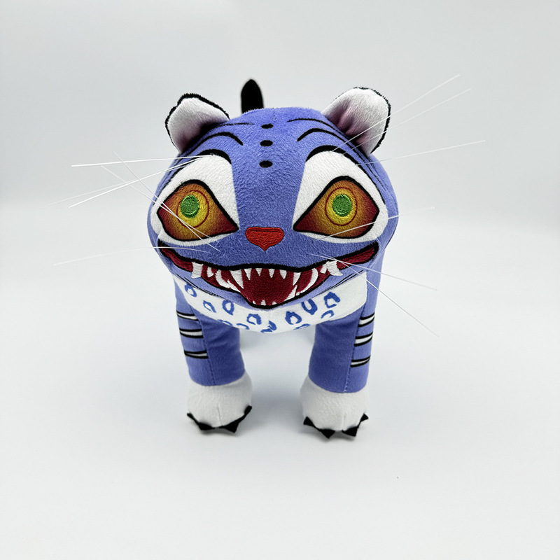跨境kpop demon hunters plush K-POP猎魔女团公仔老虎毛绒玩偶|undefined