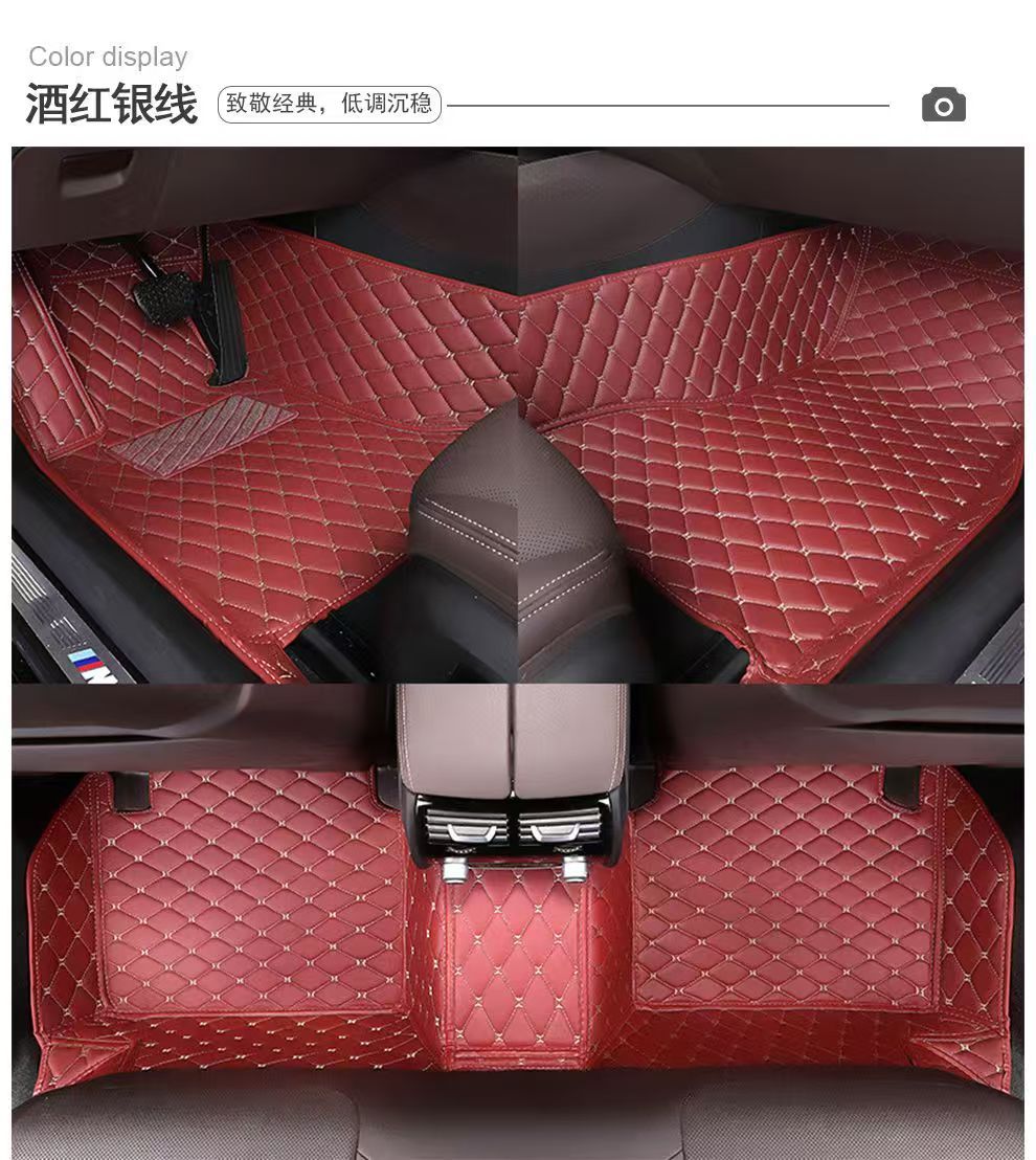 Cross-Border Foreign Trade Car Floor Mats, Full Surround, Right-Hand Drive, Right Titanium Hong Kong Version Car Floor Mats, Factory Direct Supply