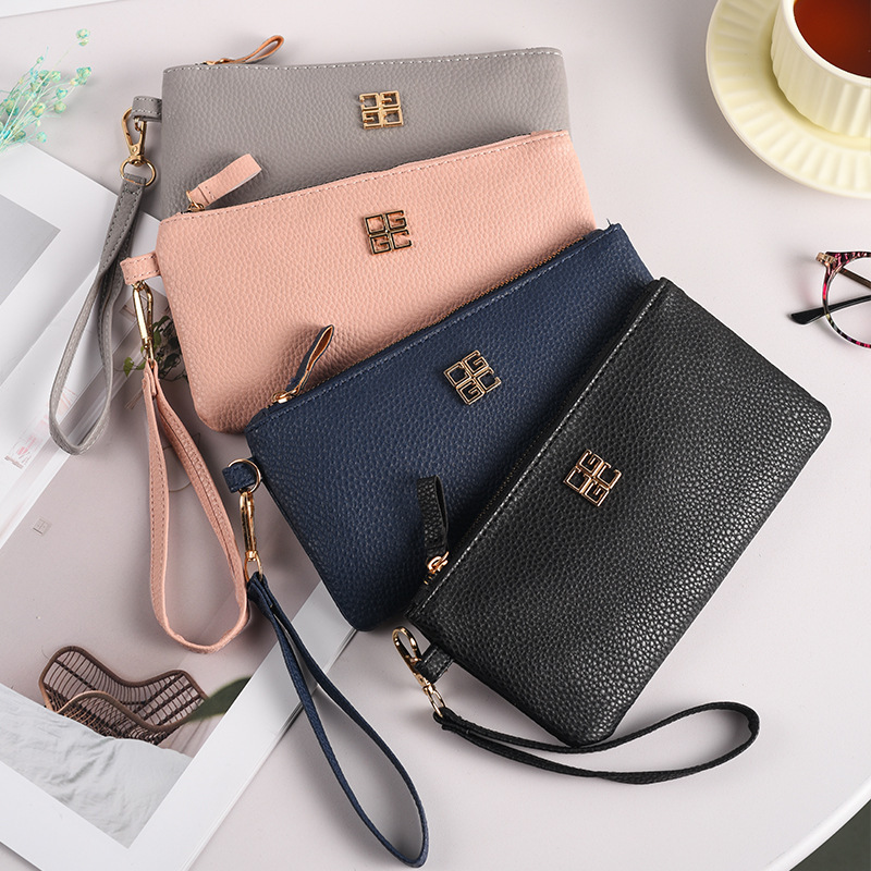 Women's Long Clutch Bag, Mom-Style Thin Wallet for Mobile Phone and Coins, Cross-Border Exclusive Card Holder Handbag Women's Long Clutch Bag, Mom-Style Thin Wallet for Mobile Phone and Coins, Cross-Border Exclusive Card Holder Handbag