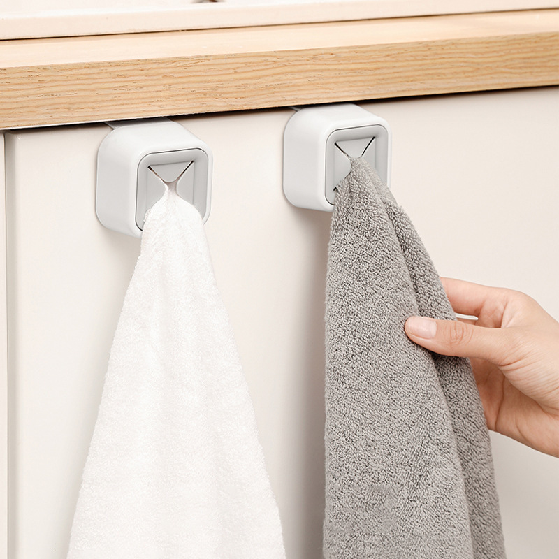 Bathroom suction cup towel rack rag plug rack kitchen punch-free door hook towel rack wholesale