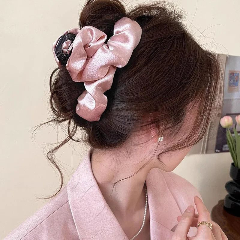 後頭部用の高級感のあるヘアクリップ、フレンチニッチの高級感のあるヘアクリップ、髪のボリュームを際立たせる絶妙なヘアクリップ、大きな新しいスタイルのヘアクリップ|undefined
