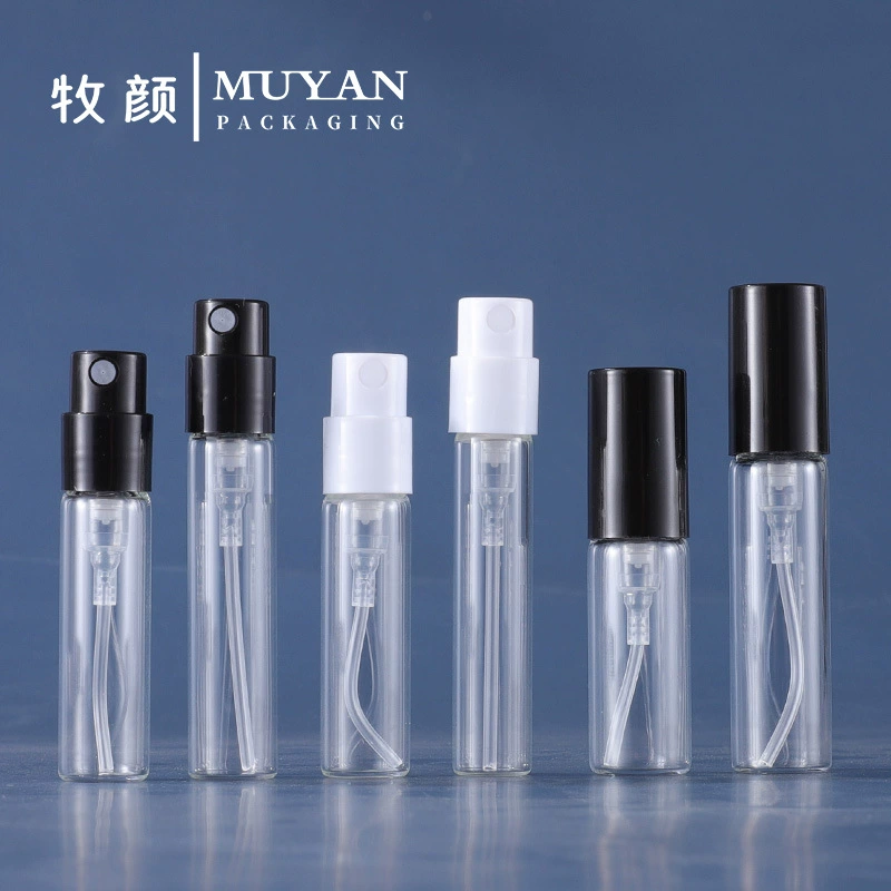 В наличии: флаконы-спреи 3 мл, 5 мл (пробники), многоразовые стеклянные флаконы для духов, флаконы для образцов 1 мл, 2 мл