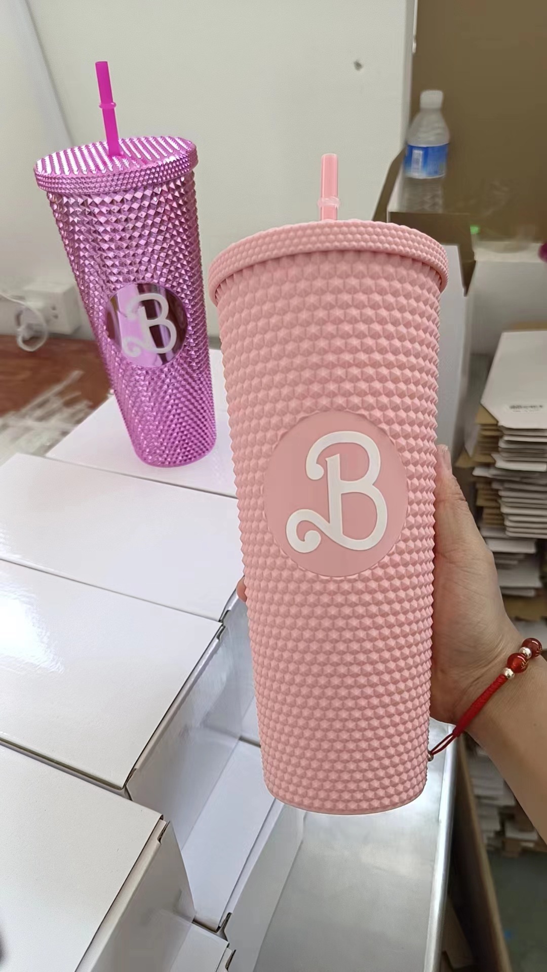 Solid Color Pattern Glam Solid Color As Water Bottles