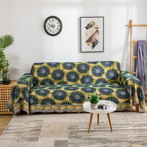 American sofa blanket export full cover daisy sofa towel thread blanket fabric thickened dustproof cushion sofa cover