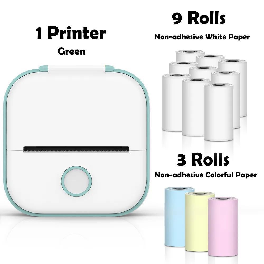 Portable Mini Wires Thermal Pocket Printer Se跨境代发|ms