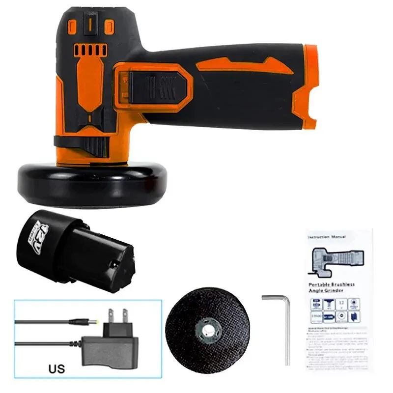 Новая 12В литиевая угловая шлифовальная машина с набором пильных дисков, ручная режущая машина с функцией зарядки