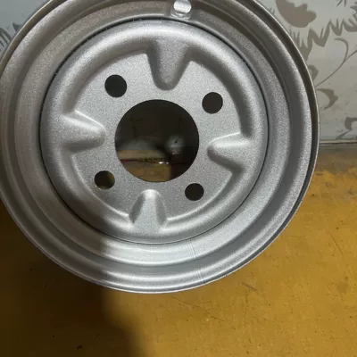 rear wheel steel ring, Motorcycle wheel hub - 300-8-rear-wheel-silver