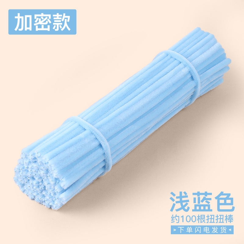 Macaron de color, raíz de pelo, cifrado, bricolaje hecho a mano, barra de torsión, venta al por mayor, juguetes para niños, paquete de material de arte