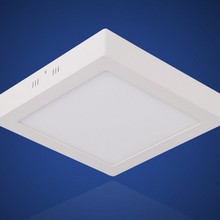 18W明装LED面板灯外壳   白色侧发光6-24W铸铝方形led平板灯套件