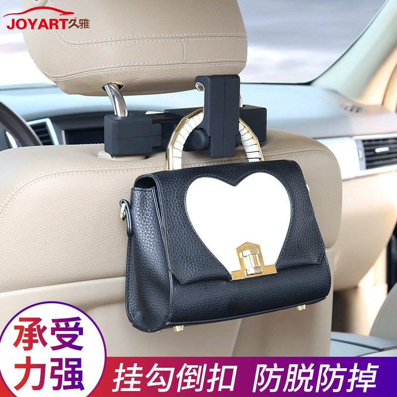 Fábrica al por mayor de suministros de coche percha pequeña mesa Junta en stock interior del coche joyería aromaterapia gancho caja de pañuelos