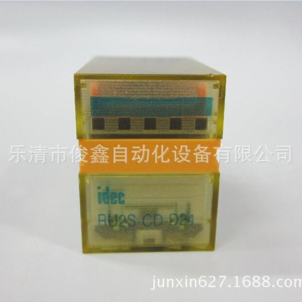 原装IDEC和泉中间继电器RU2S-CD-D24  24VDC 8脚