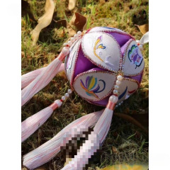 広西靖西刺繍坊純手作りの壮錦刺繍のお土産バレンタインデーの壮美刺繍の莫蘭迪色
