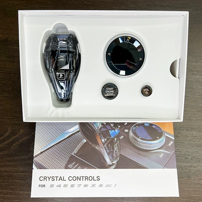 Sürətlər qutusu və əl tormozu başlıqları | I4 Crystal Gear Shift Knob