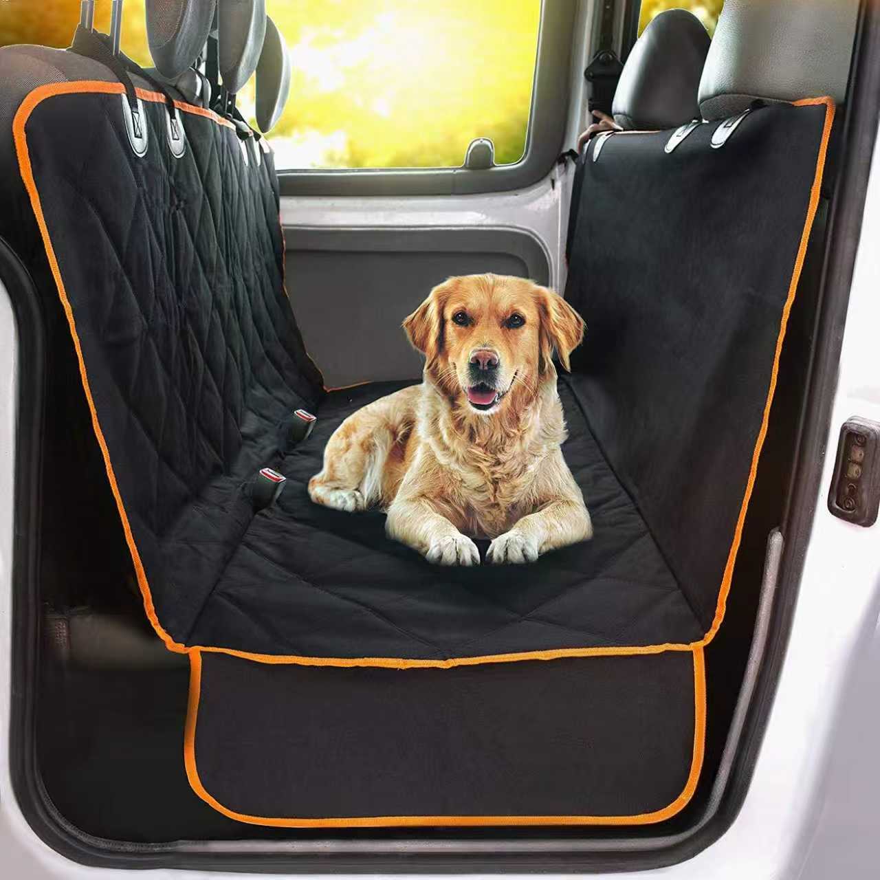 Cross-border exclusive pet car seat cushion, full coverage for the rear seat, safe and comfortable car pet cushion