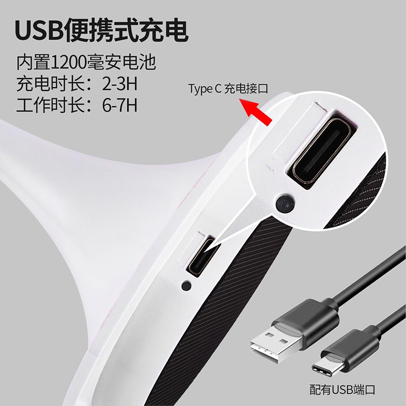 Lámpara de mesa de capullo de flor de estilo crema nórdico, interruptor táctil de cintura pequeña, atenuación de tres colores, mini lámpara de mesa recargable al por mayor