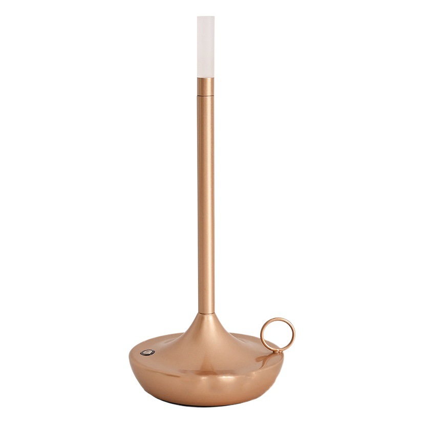 Lámpara de mesa de ambiente para restaurante, bar, luz nocturna creativa, táctil, con carga USB, minimalista, moderno, escandinavo