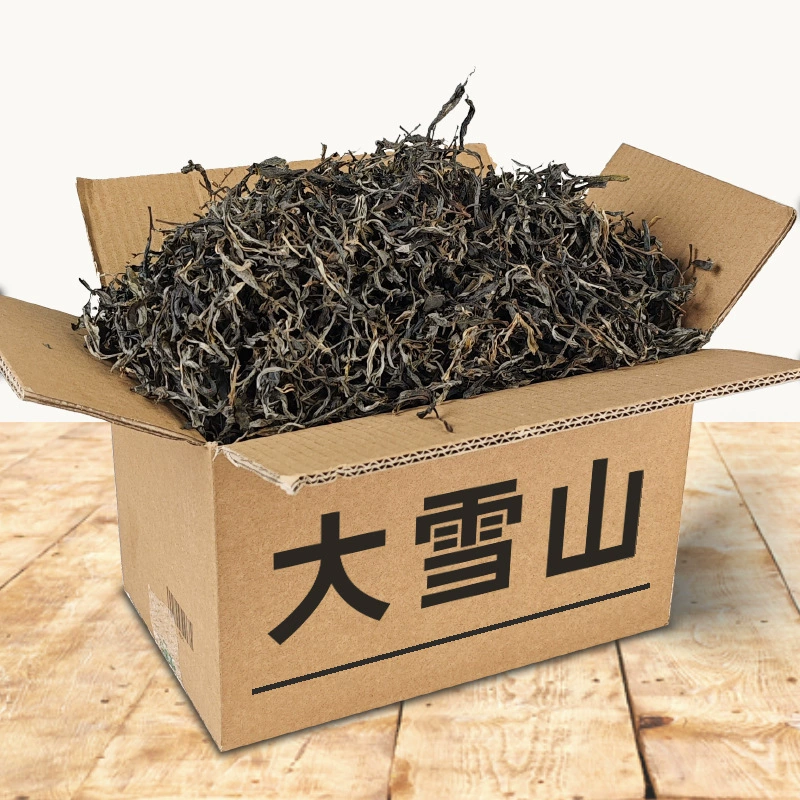 Чай Даксюэшань Пуэр Весенний чай Юньнань Линцанг Чай из древних деревьев Необработанный материал Пуэр Производитель оптовой продажи Солнечный сушёный сырой чай.