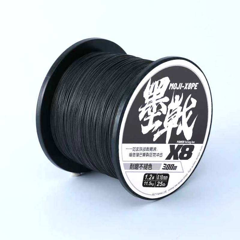 Luya pee Line 8 nuevos productos de alta resistencia, resistencia al desgaste, anti-mordedura, línea principal, hilo de hilo de pesca trenzado, fábrica al por mayor