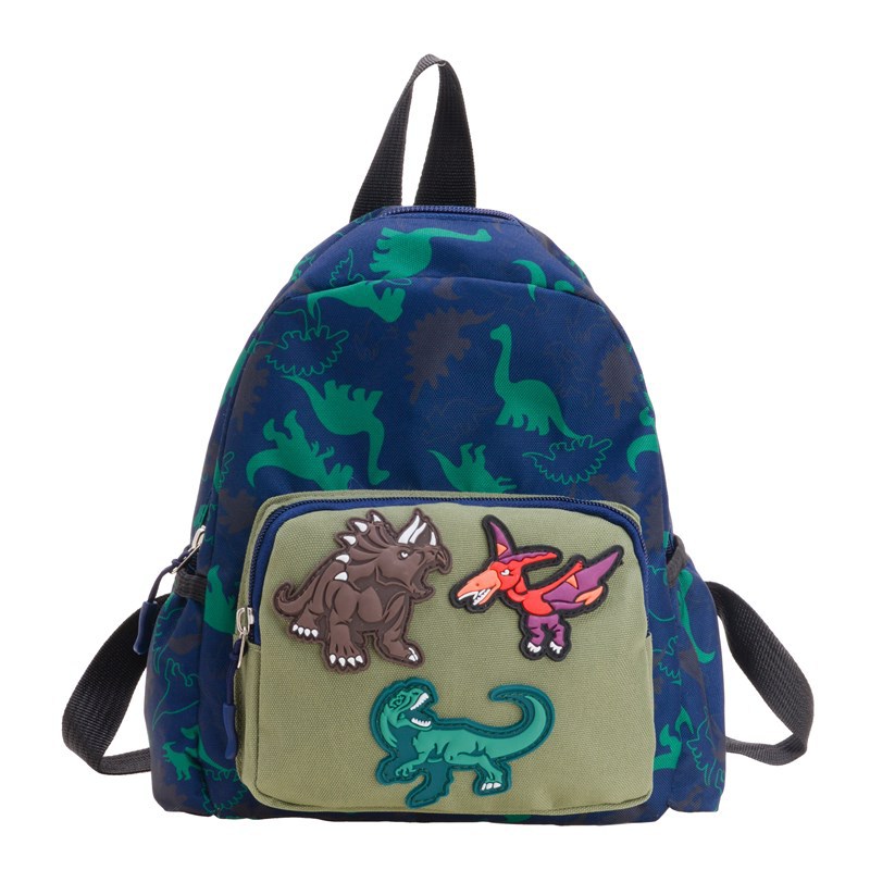 Mochila infantil de dinosaurios de dibujos animados, 2025 mochila escolar de jardín de infantes, nueva mochila de comercio exterior para niños y niñas