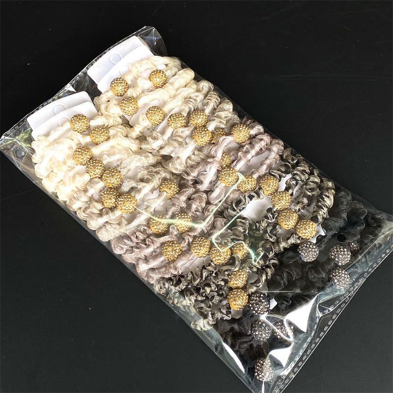 Amor de dibujos animados animal lazo de pelo cuerda de pelo banda de goma tienda física supermercado dos yuanes tienda de accesorios para el cabello accesorios de cabeza