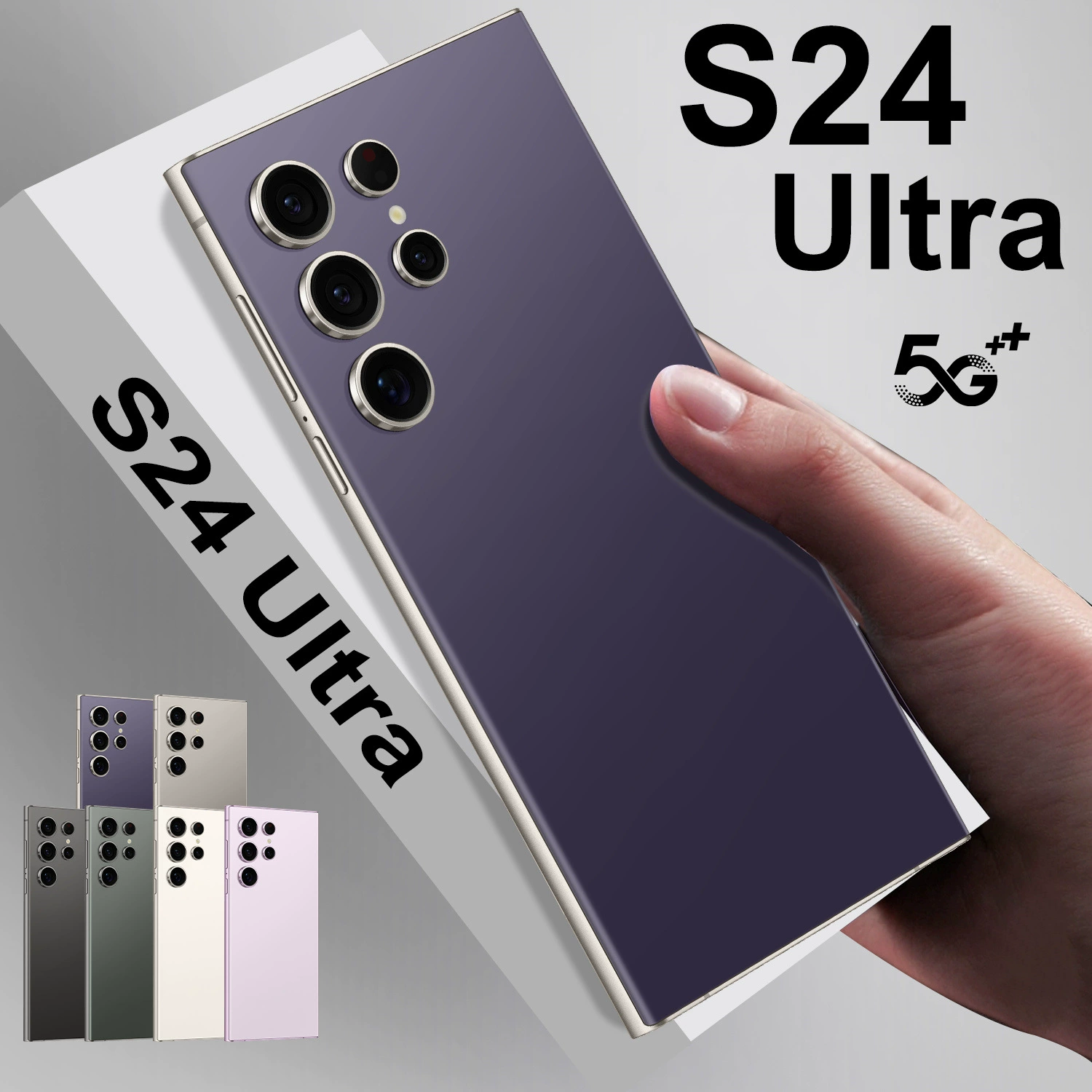 Смартфон S24+ Android, 7,3-дюймовый HD экран, встроенное перо, память 16+1Т