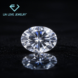 Igi 1-3 Carat Laboratory-Grown Diamond Def Color Synthetic Diamond Egg-Shaped Wholesale Cultivated Loose Diamond