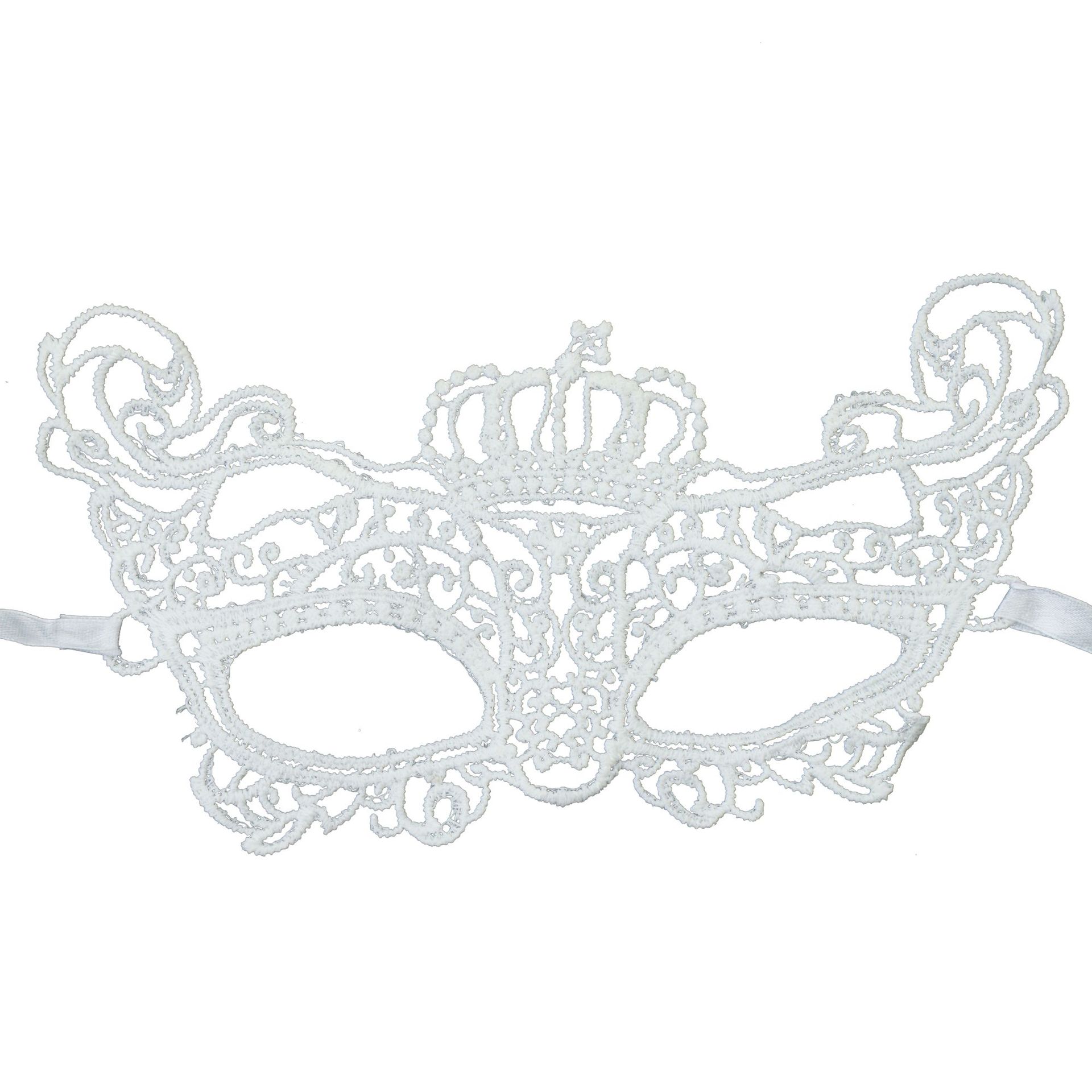 Carnaval máscara de encaje de venta transfronteriza máscara de maquillaje de fiesta de baile máscara de encaje amorfa máscara TK