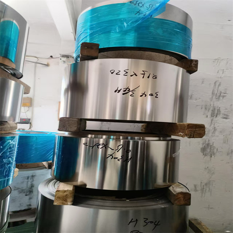 厂家直供304 201不锈钢带不锈钢冷轧光亮钢带打包带规格多样