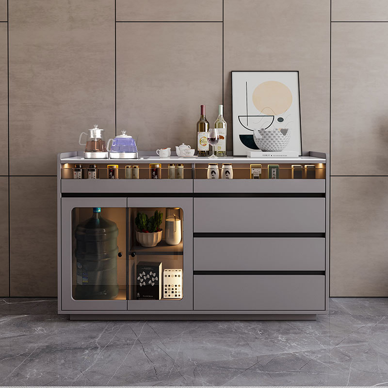 2024 New Model High-Value Integrated Cabinet Sideboard Small Desktop Living Room Automatic Tabletop Tea Bar Machine