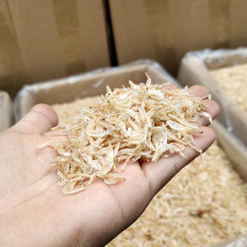 生晒虾皮 淡干红虾皮批发广西特产 北海海鲜干货500g海虾皮虾干货