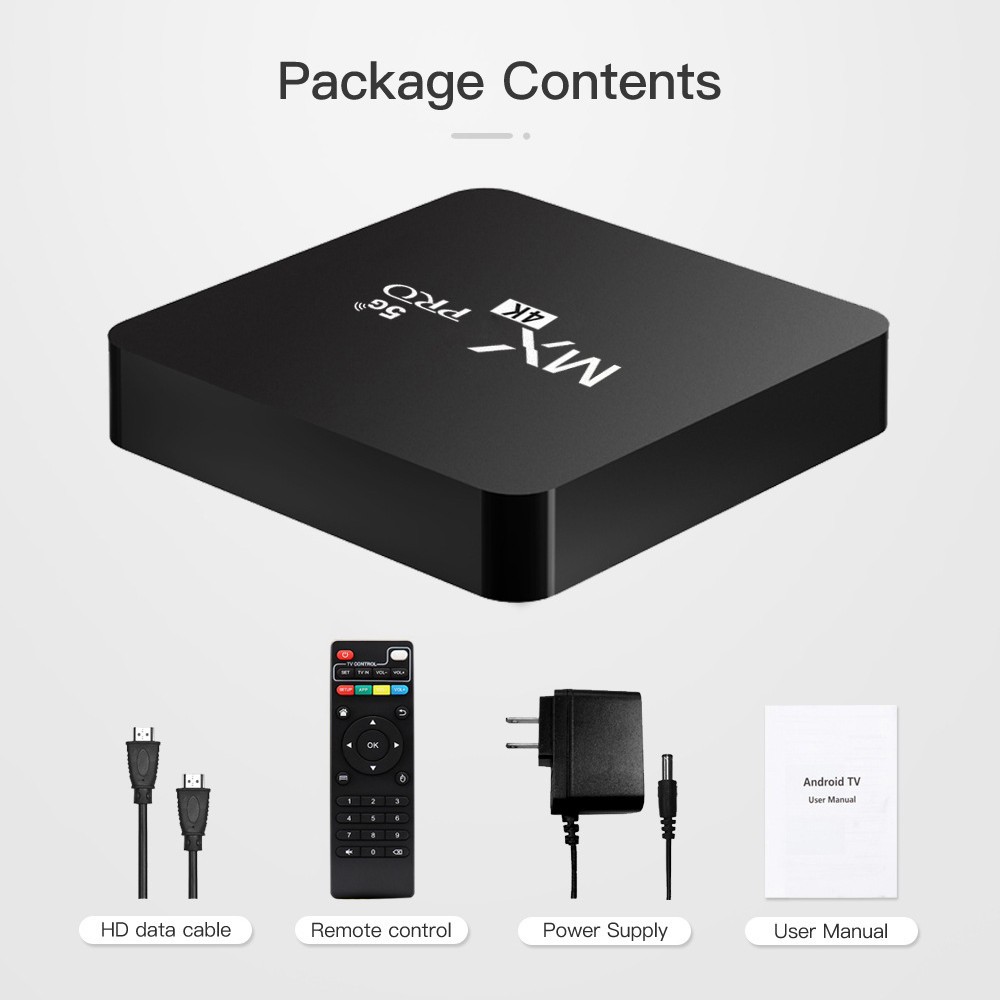 Decodificador de comercio exterior reproductor de red HD 4K Android TV Box s905 Android 9.0 TVBOX transfronterizo