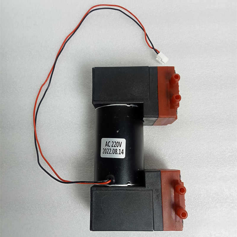 美容器エアポンプスクレーパー大吸引力小気泡12v 220v黒真珠理学療法器ダブルヘッド真空ポンプ|undefined