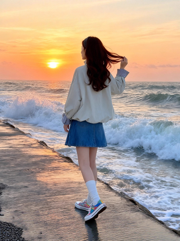 风衣短外套女2025秋季新款今年流行短款花苞型好看的休闲韩系气质|undefined