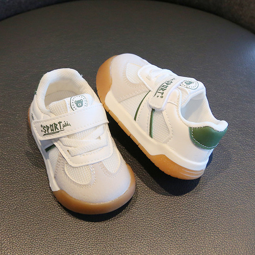 Baby shoes, men's autumn new baby shoes, non-slip toddler shoes, women's breathable mesh velcro children's shoes, direct sales