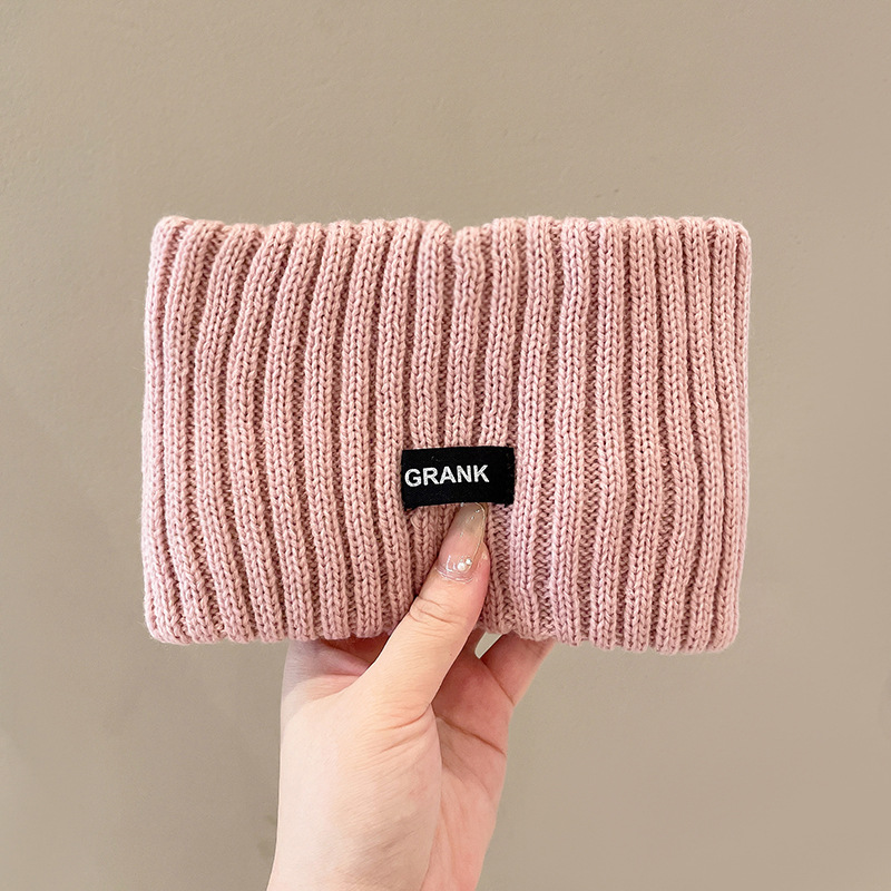 Diadema de punto de lana de moda, nueva diadema, protector de la frente, frente, frente, frente, frente, frente, cubierta para la cabeza a prueba de viento, pañuelo de confinamiento cálido para mujer