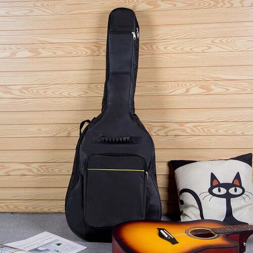 41 inch cotton thickened waterproof guitar backpack folk guitar 5mm thickened waterproof bag single layer oxford cloth bag